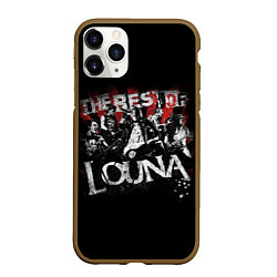 Чехол iPhone 11 Pro матовый The best of Louna