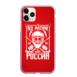 Чехол iPhone 11 Pro матовый Red machine is back