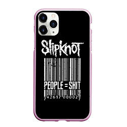Чехол iPhone 11 Pro матовый Slipknot: People Shit, цвет: 3D-розовый