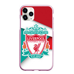 Чехол iPhone 11 Pro матовый FC Liverpool