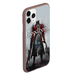 Чехол iPhone 11 Pro матовый Bloodborne: Hell Knight, цвет: 3D-коричневый — фото 2