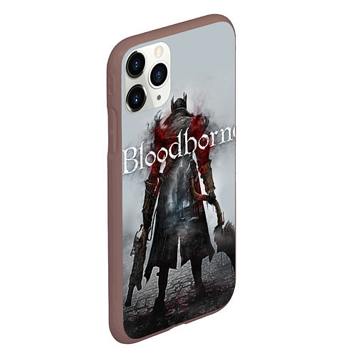 Чехол iPhone 11 Pro матовый Bloodborne: Hell Knight / 3D-Коричневый – фото 2