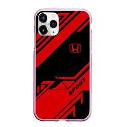 Чехол iPhone 11 Pro матовый Honda: Techno Sport