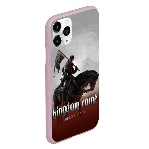 Чехол iPhone 11 Pro матовый Kingdom Come: Knight Henry / 3D-Розовый – фото 2
