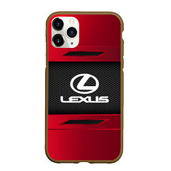 Чехол iPhone 11 Pro матовый Lexus Sport