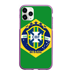 Чехол iPhone 11 Pro матовый CBF Brazil