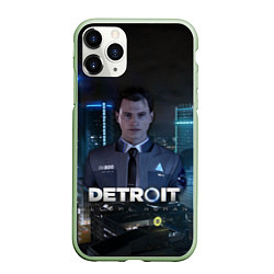 Чехол iPhone 11 Pro матовый Detroit: Connor