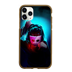 Чехол iPhone 11 Pro матовый Sally Face, цвет: 3D-коричневый