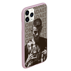 Чехол iPhone 11 Pro матовый OBLADAET, цвет: 3D-розовый — фото 2