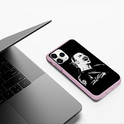 Чехол iPhone 11 Pro матовый Zlatan Ibrahimovic, цвет: 3D-розовый — фото 2