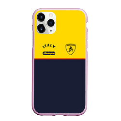 Чехол iPhone 11 Pro матовый Italy Lamborghini