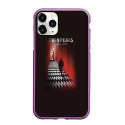 Чехол iPhone 11 Pro матовый Twin Peaks: Firewalk with me, цвет: 3D-фиолетовый