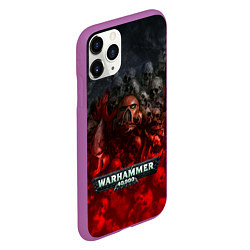 Чехол iPhone 11 Pro матовый Warhammer 40000: Dawn Of War, цвет: 3D-фиолетовый — фото 2