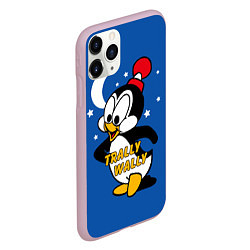 Чехол iPhone 11 Pro матовый Trally Wally, цвет: 3D-розовый — фото 2