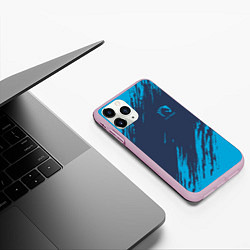 Чехол iPhone 11 Pro матовый Team Liquid: Abstract Style, цвет: 3D-розовый — фото 2