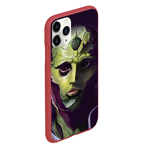 Чехол iPhone 11 Pro матовый Thane Krios / 3D-Красный – фото 2