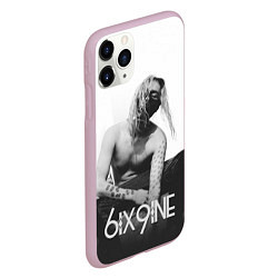 Чехол iPhone 11 Pro матовый 6IX9INE, цвет: 3D-розовый — фото 2
