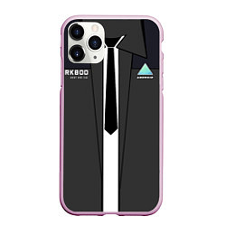 Чехол iPhone 11 Pro матовый Conor RK800, цвет: 3D-розовый