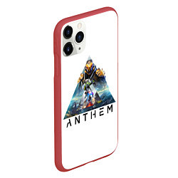 Чехол iPhone 11 Pro матовый ANTHEM Planet, цвет: 3D-красный — фото 2