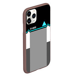 Чехол iPhone 11 Pro матовый RK800 Black: Become Human, цвет: 3D-коричневый — фото 2