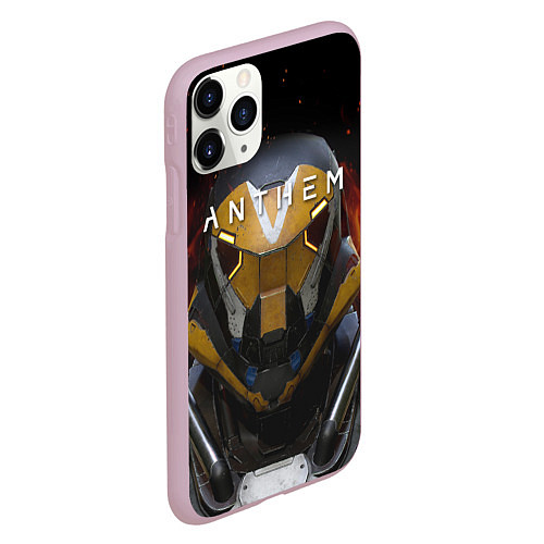 Чехол iPhone 11 Pro матовый ANTHEM Soldier / 3D-Розовый – фото 2