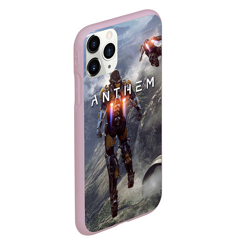 Чехол iPhone 11 Pro матовый ANTHEM / 3D-Розовый – фото 2