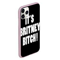 Чехол iPhone 11 Pro матовый It's Britney Bitch, цвет: 3D-розовый — фото 2