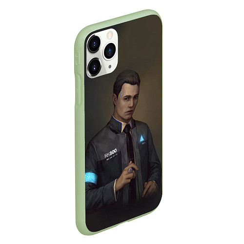 Чехол iPhone 11 Pro матовый Mr. Connor / 3D-Салатовый – фото 2