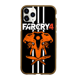 Чехол iPhone 11 Pro матовый Far Cry 4: Orange Elephant