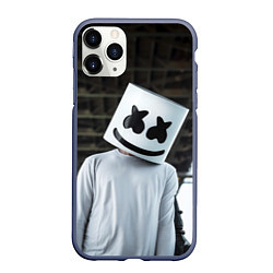 Чехол iPhone 11 Pro матовый Marshmallow DJ, цвет: 3D-серый