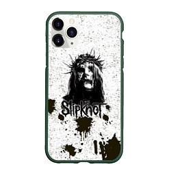 Чехол iPhone 11 Pro матовый Slipknot Demon, цвет: 3D-темно-зеленый