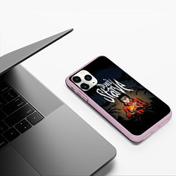 Чехол iPhone 11 Pro матовый Willow Halloween, цвет: 3D-розовый — фото 2