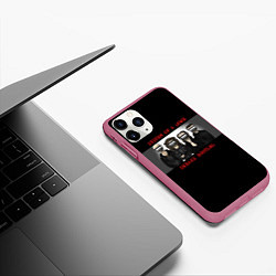 Чехол iPhone 11 Pro матовый System Of A Down - Sneakz Bootleg, цвет: 3D-малиновый — фото 2