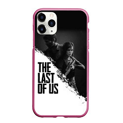 Чехол iPhone 11 Pro матовый The Last of Us: White & Black