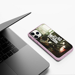 Чехол iPhone 11 Pro матовый The Last of Us: Guitar Music, цвет: 3D-розовый — фото 2