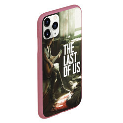 Чехол iPhone 11 Pro матовый The Last of Us: Guitar Music, цвет: 3D-малиновый — фото 2