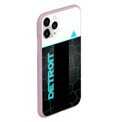 Чехол iPhone 11 Pro матовый Detroit Human, цвет: 3D-розовый — фото 2