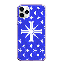 Чехол iPhone 11 Pro матовый Far Cry 5: Blue Cult Symbol