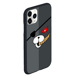 Чехол iPhone 11 Pro матовый KUROKUMA, цвет: 3D-черный — фото 2