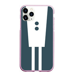 Чехол iPhone 11 Pro матовый MHA OCHACO URARAKA, цвет: 3D-розовый