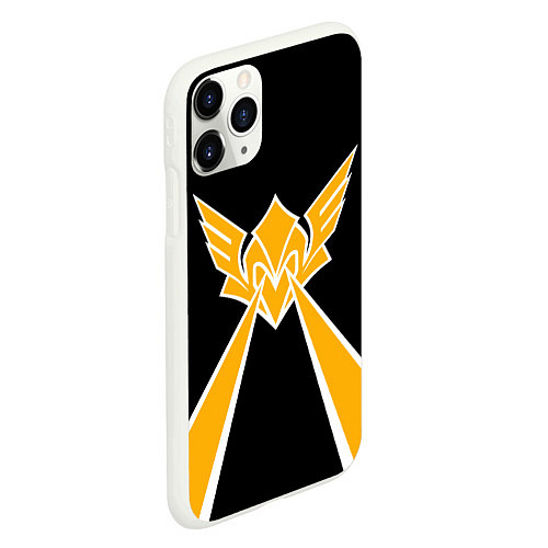 Чехол iPhone 11 Pro матовый R6S: Valkyrie / 3D-Белый – фото 2