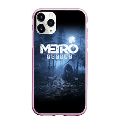 Чехол iPhone 11 Pro матовый Metro Exodus: Dark Moon, цвет: 3D-розовый