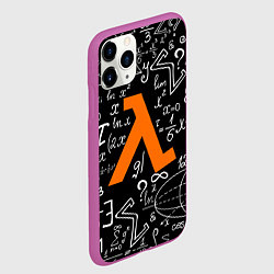 Чехол iPhone 11 Pro матовый HL: Lambda, цвет: 3D-фиолетовый — фото 2