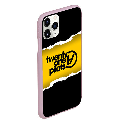 Чехол iPhone 11 Pro матовый 21 Pilots Inside / 3D-Розовый – фото 2