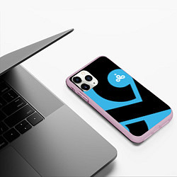 Чехол iPhone 11 Pro матовый CS:GO - Cloud9 the form 2018-2019, цвет: 3D-розовый — фото 2