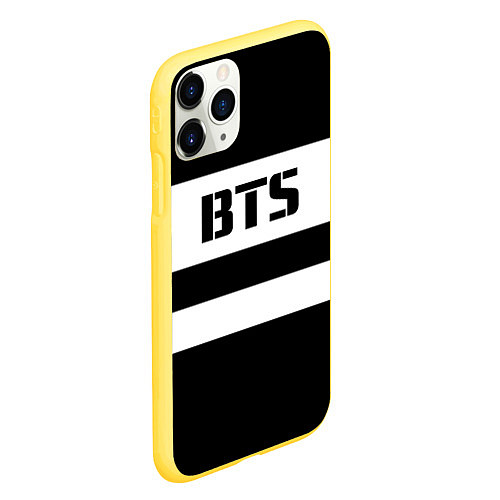 Чехол iPhone 11 Pro матовый BTS / 3D-Желтый – фото 2