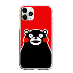 Чехол iPhone 11 Pro матовый Kumamon Smile, цвет: 3D-белый