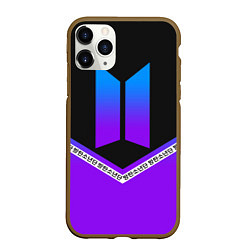 Чехол iPhone 11 Pro матовый BTS: Neon Symbol