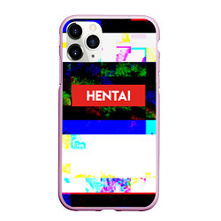 Чехол iPhone 11 Pro матовый Hentai Glitch 3