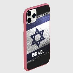 Чехол iPhone 11 Pro матовый Israel Style, цвет: 3D-малиновый — фото 2